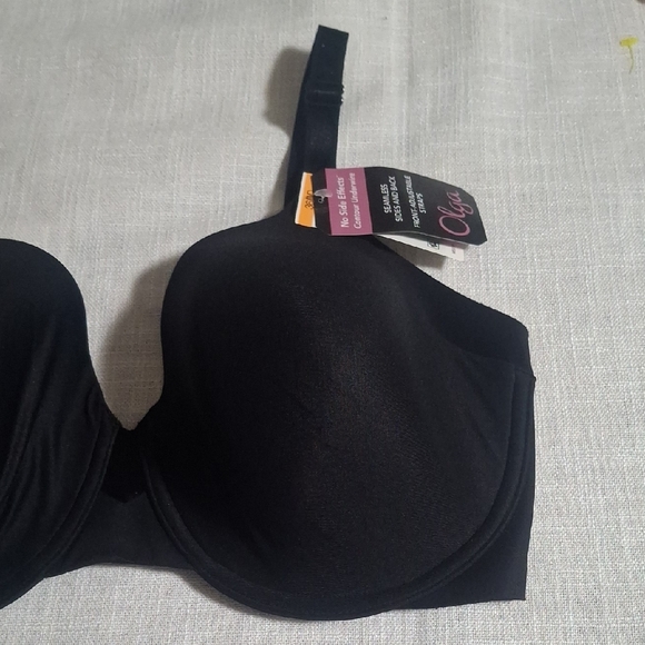 NWT.Olga Black Women's Bra Size 36DD - Picture 2 of 5